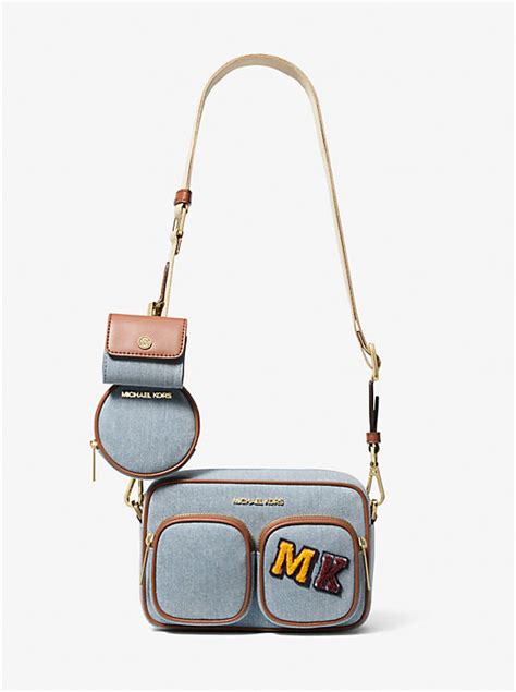 Jet Set Medium Denim Crossbody Bag with Case for  